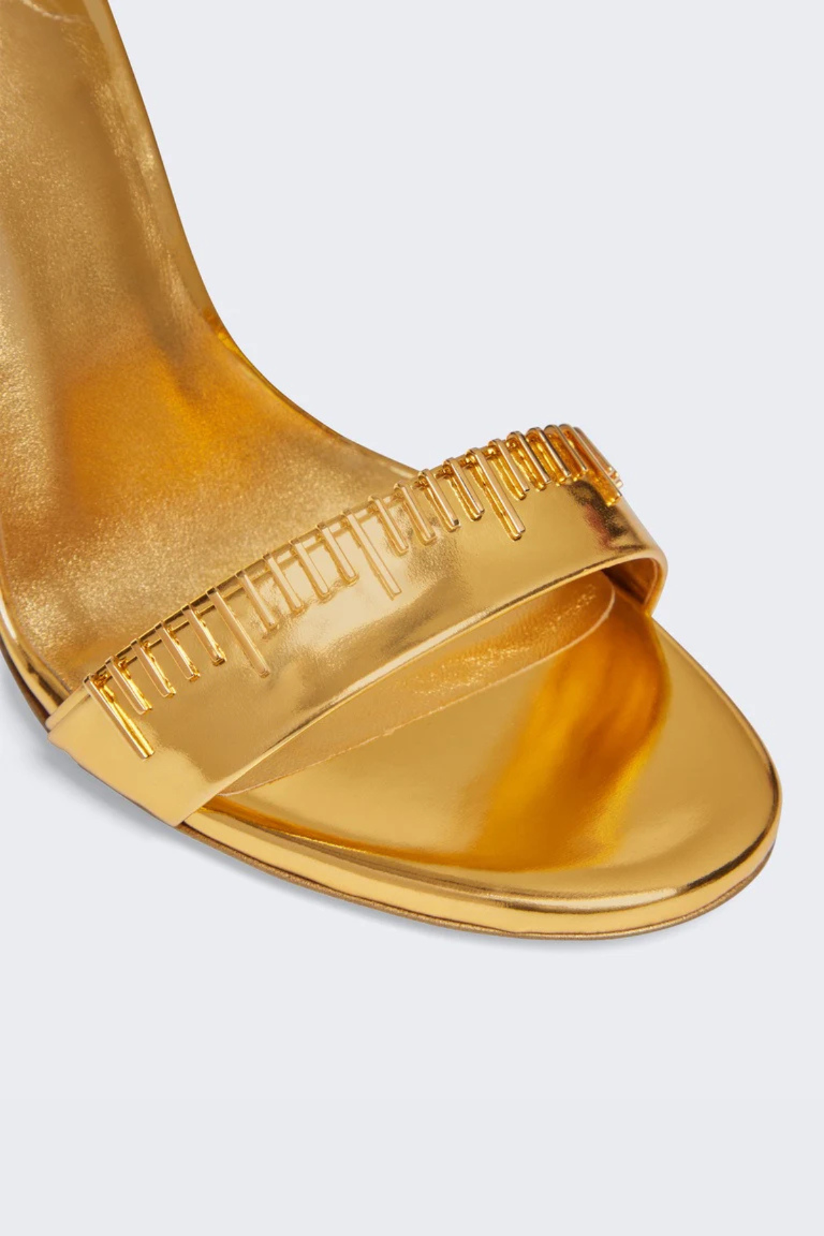Kormla Measuring Tape Sandals - Gold