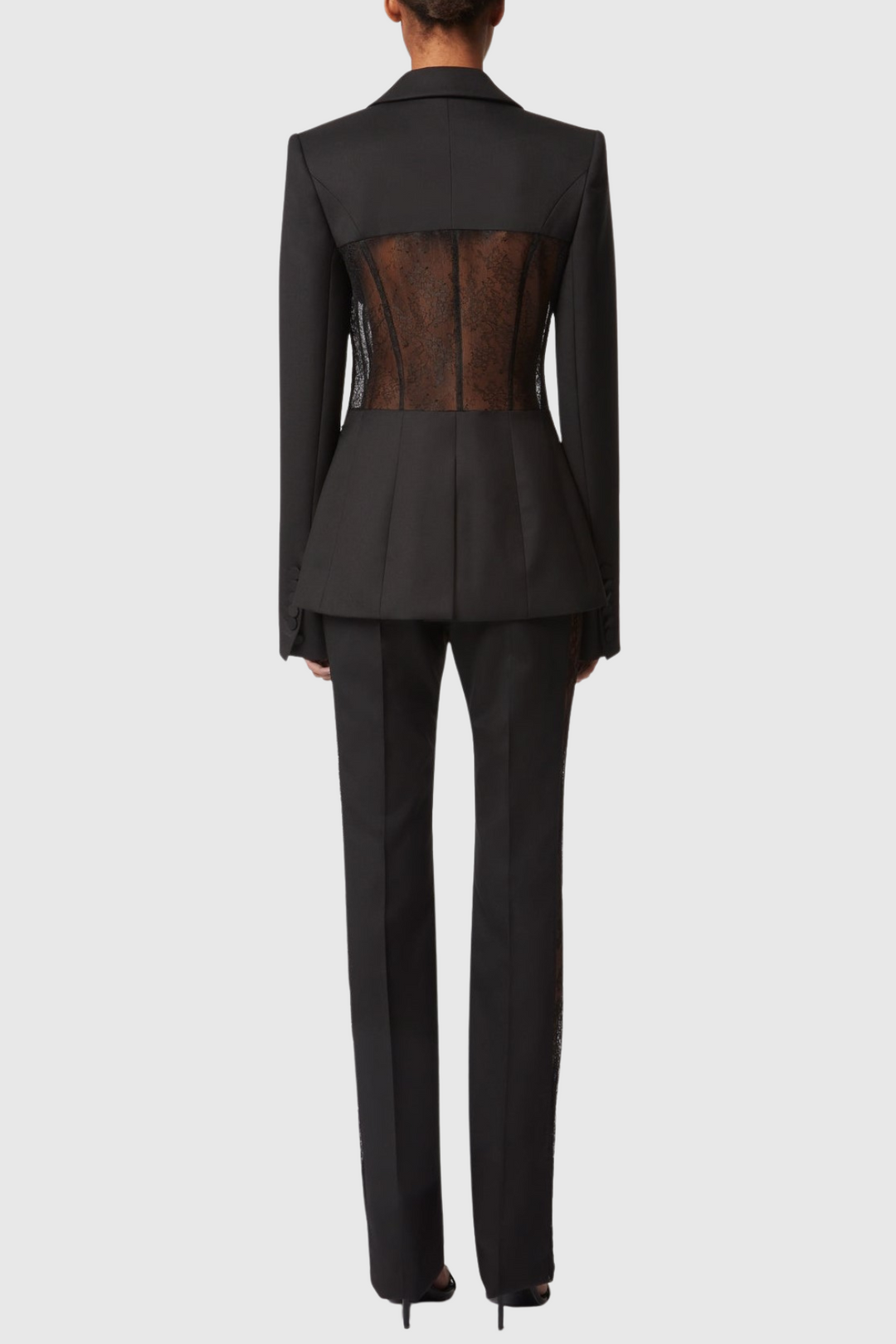Aedin Lace Corset Blazer