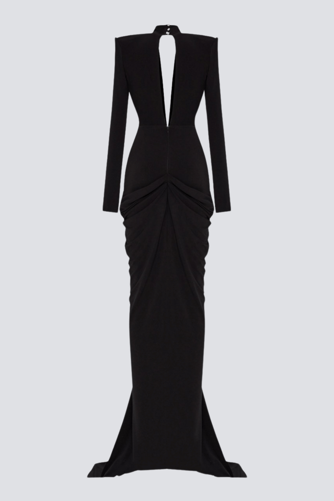 Agata V-neck Ruched Maxi Dress
