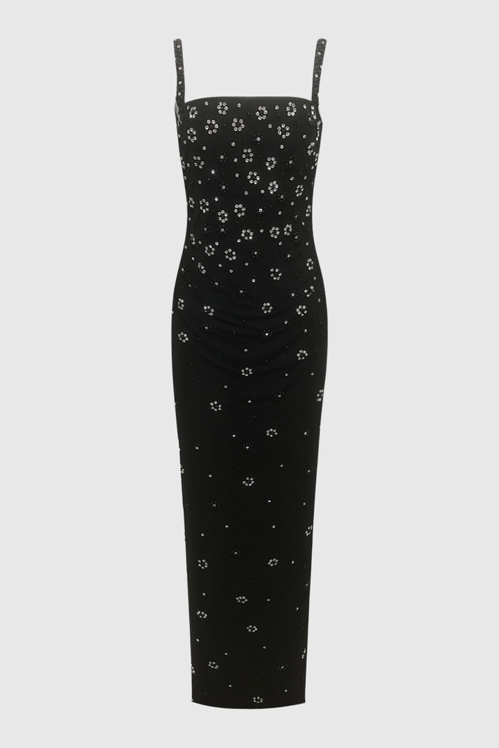 Anaia Crystal Embellished Maxi Bandage Dress