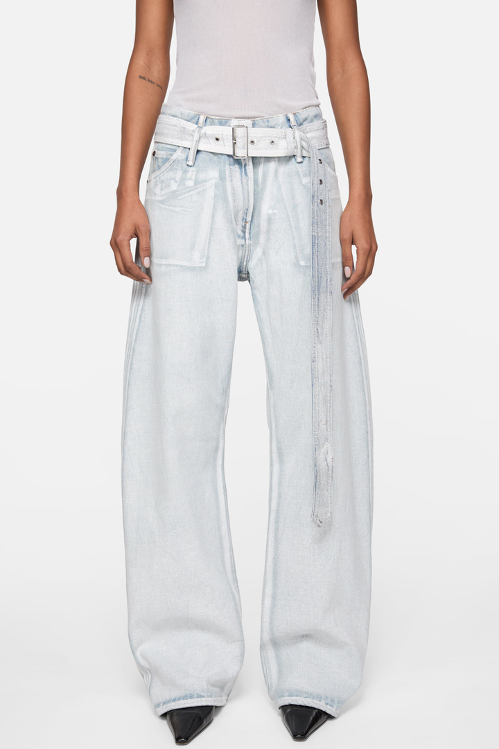 Antonio Bleached Bleted Jeans