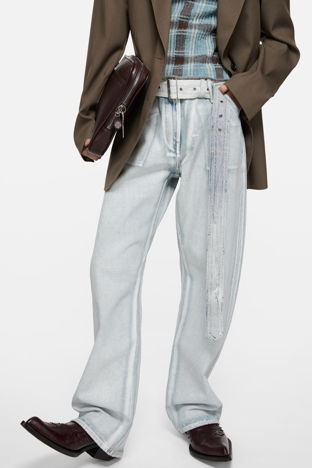 Antonio Bleached Bleted Jeans