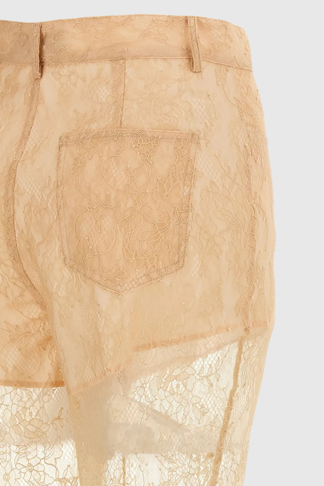 Aranza Lace Trousers - Beige