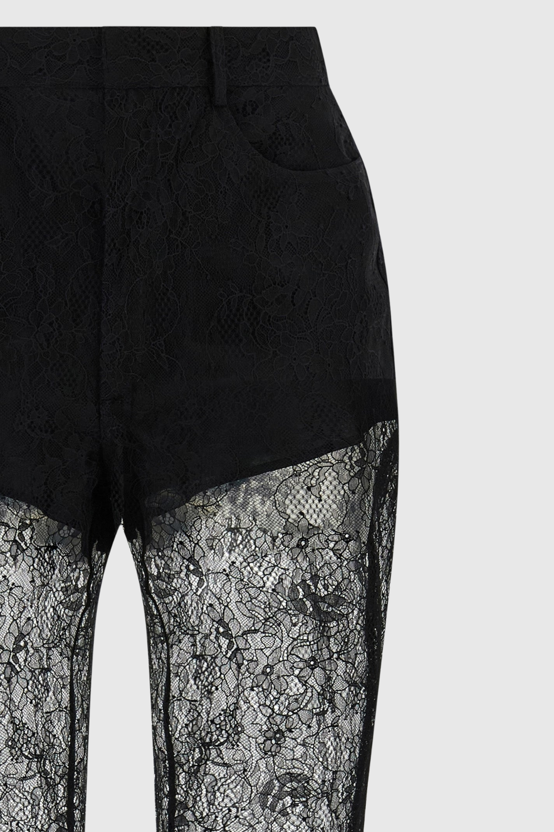 Aranza Lace Trousers - Black