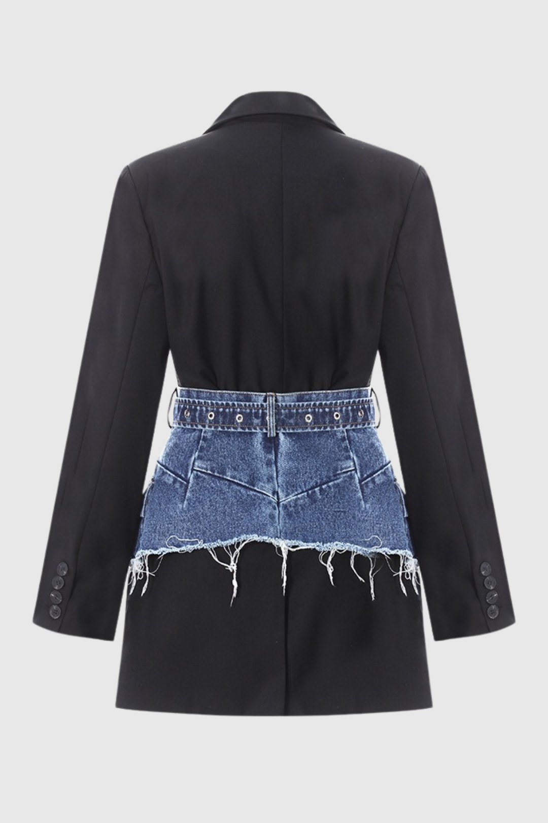 Atreya Denim Belted Blazer