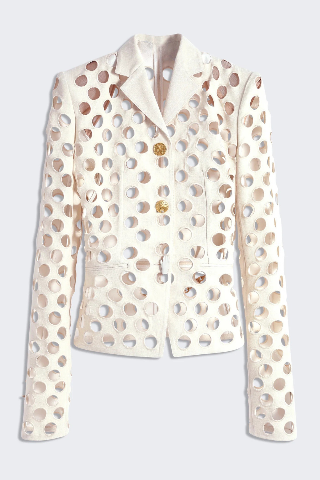 Aubrie Circle Hollow Jacket