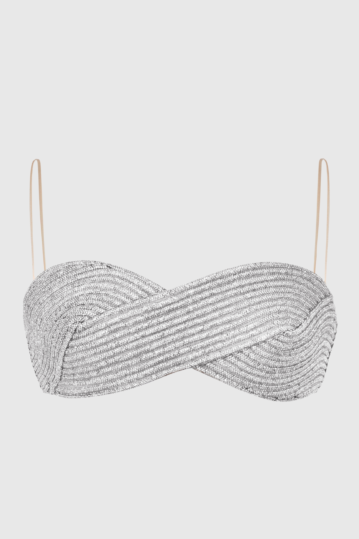 Cleeve Crystal Bra - Silver