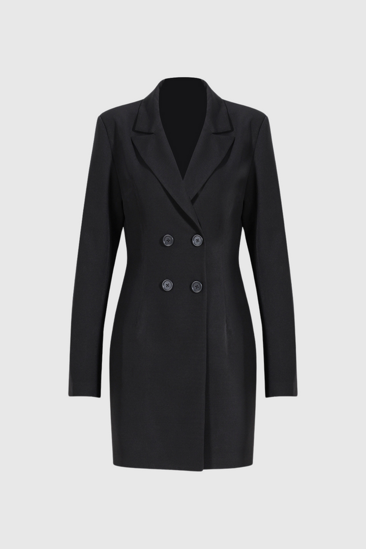 Cabo Double-Breasted Blazer And Tulle Skirt Set