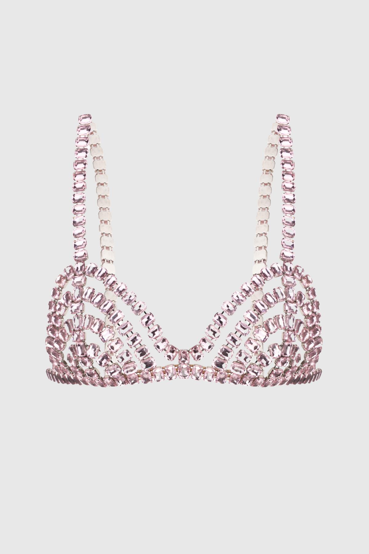 Cael Crystal Bra - Pink