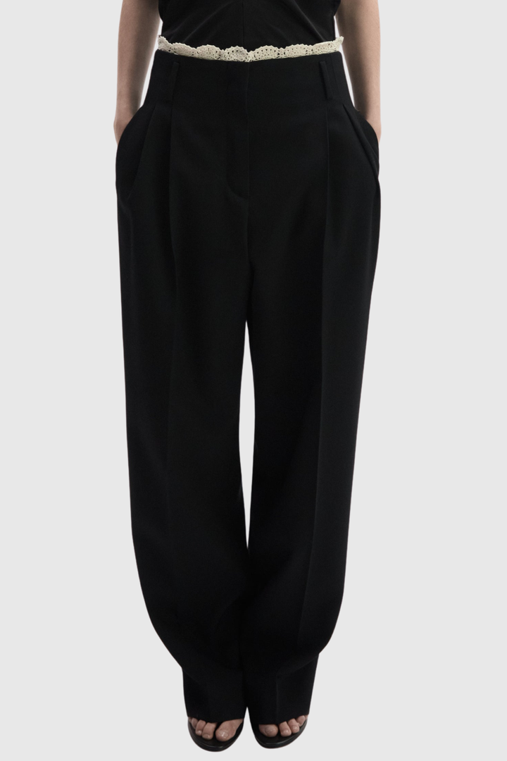 Cometa Lace Trim Trousers