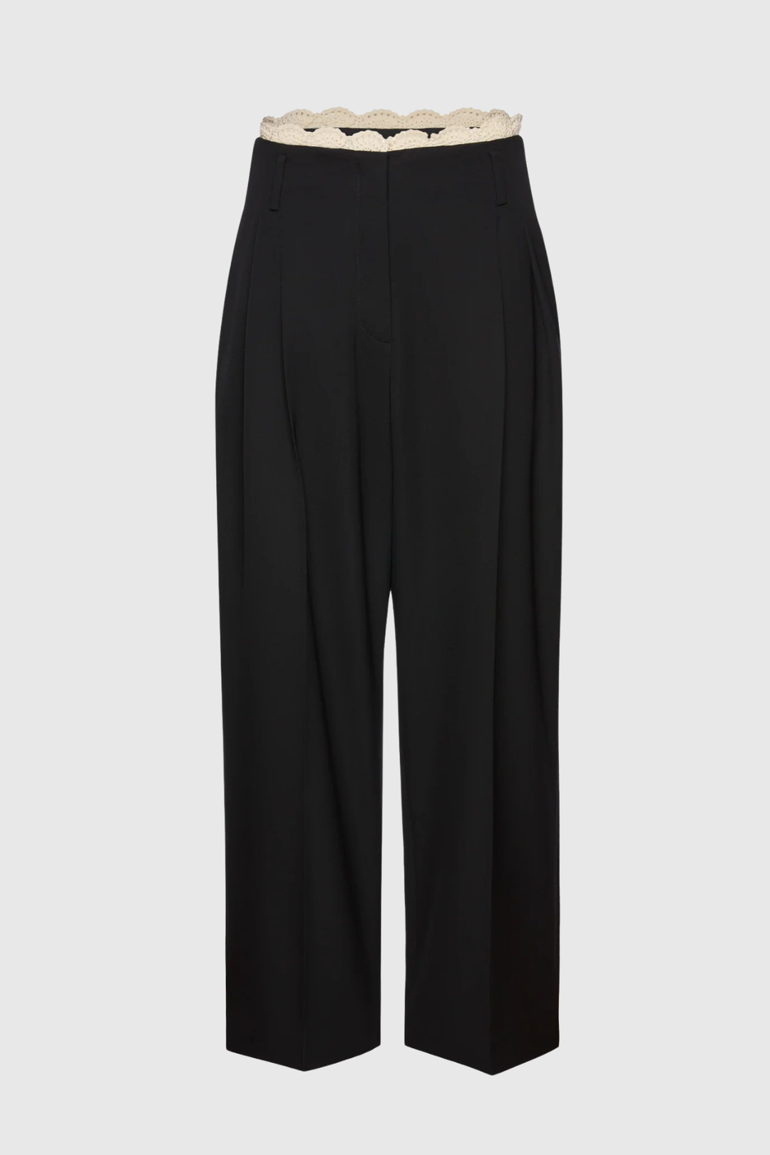 Cometa Lace Trim Trousers