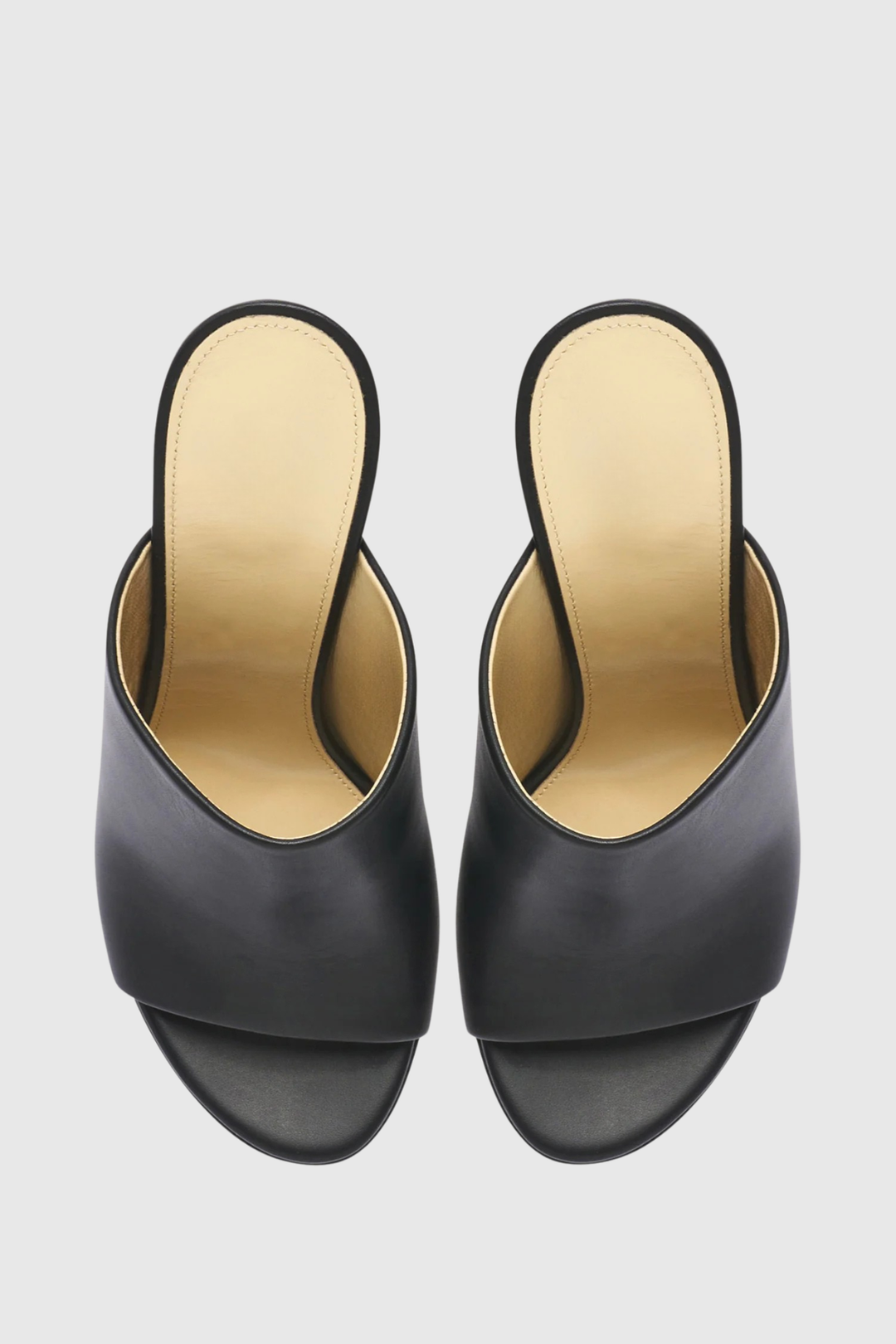 Editha Metal Spiral Mules - Black