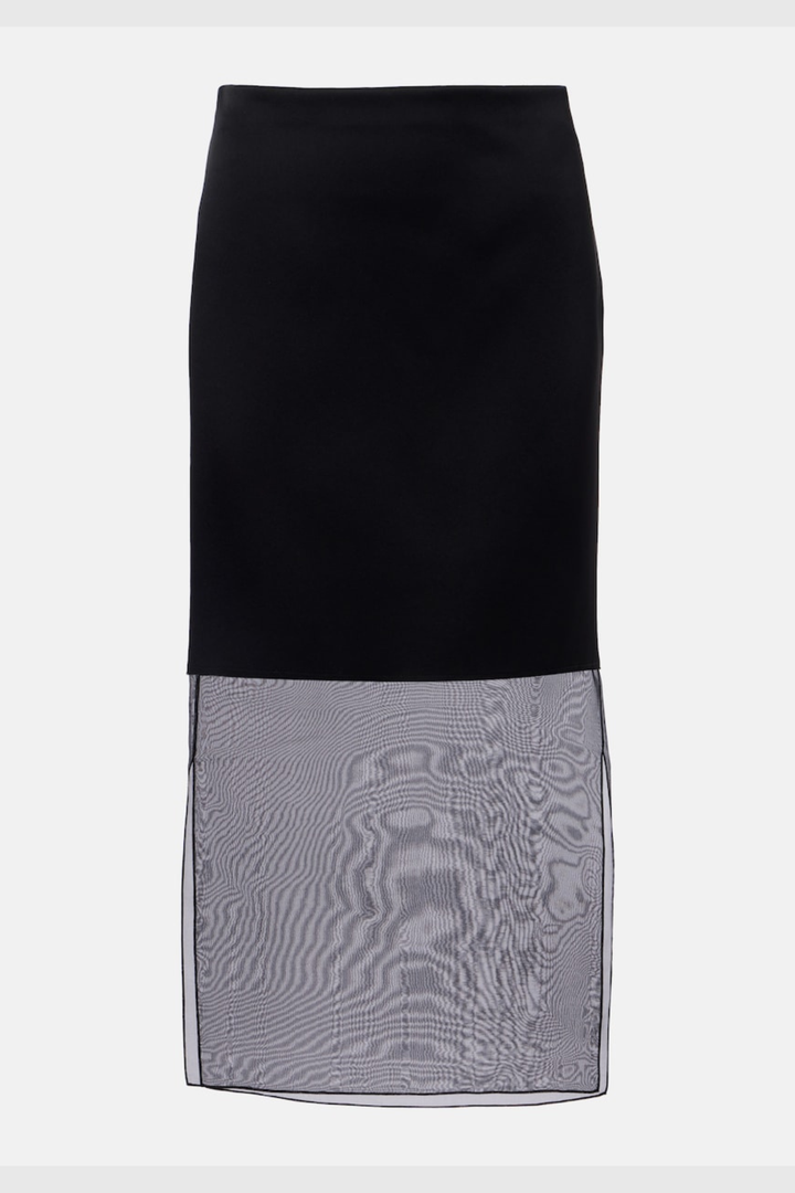 Ferafa Layer Midi Skirt