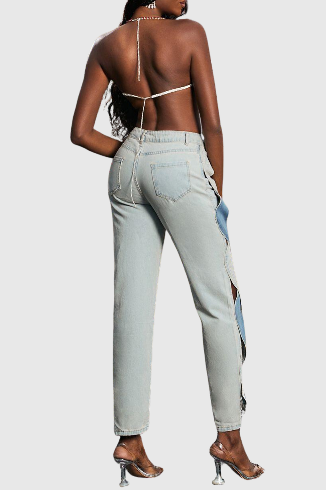 Gaviria Wave Cutout Jeans