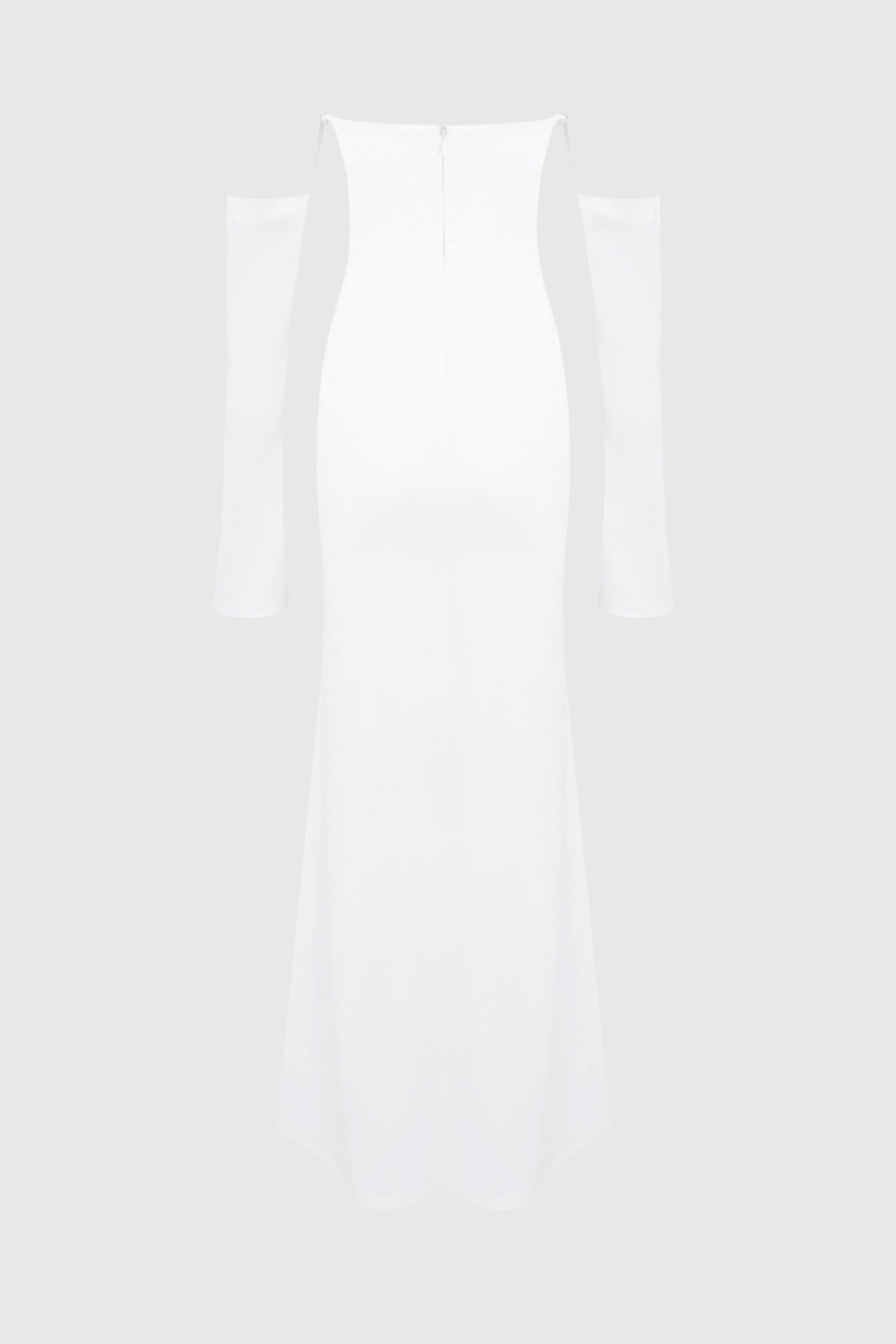 Heega Off Shoulder Corset Maxi Dress - White