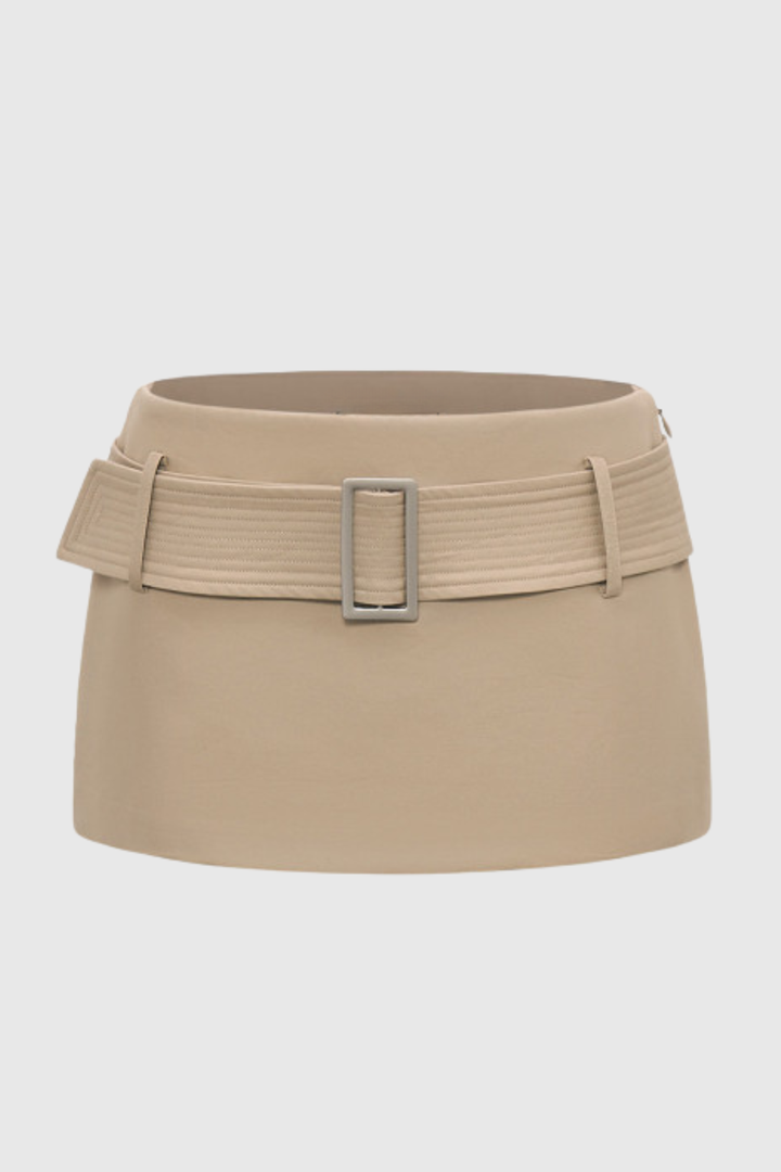 Hloha Belted Mini Skirt