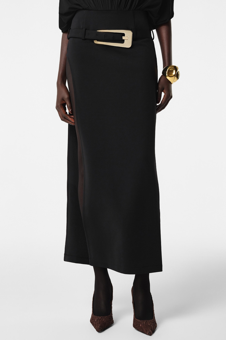 Jedidah Belted Maxi Skirt