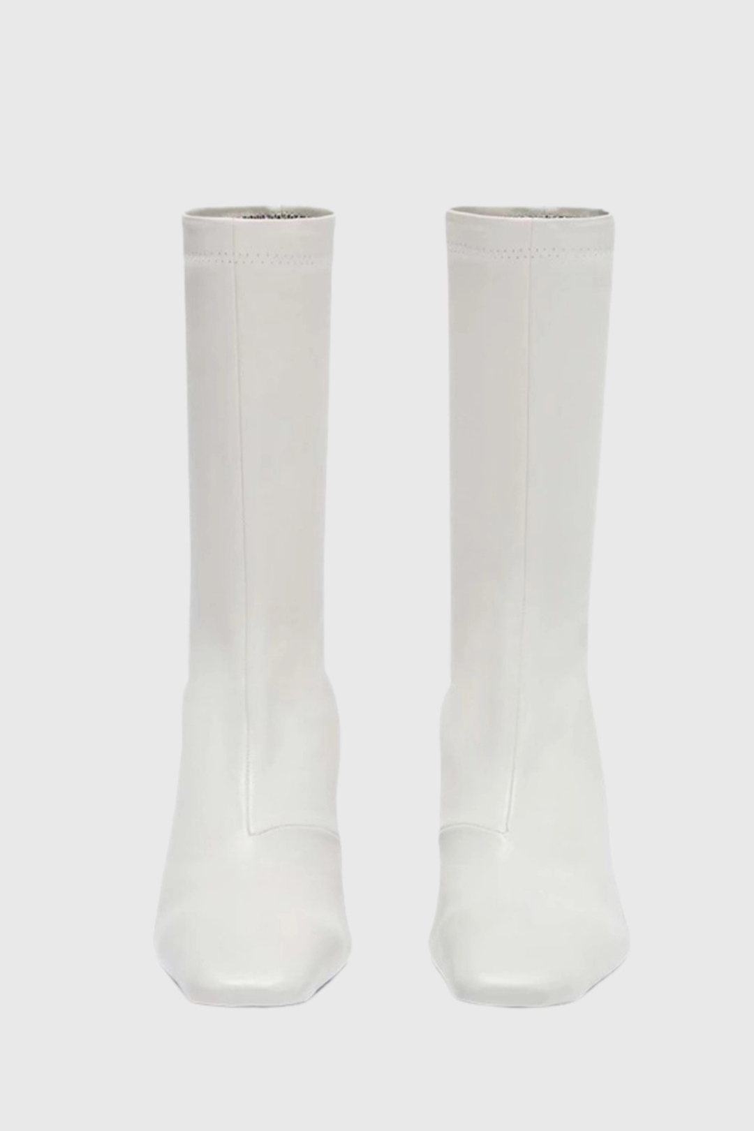 Keland Leather Ankle Boots - White