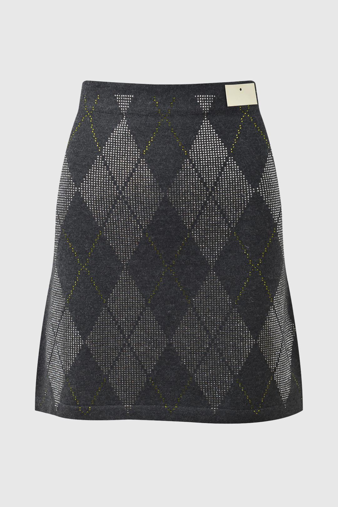 Lunet Argyle Crystal Embellished Mini Skirt