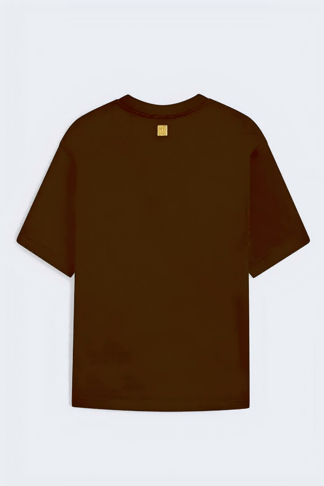 Marusa Keyhole Cutout T-shirt - Brown