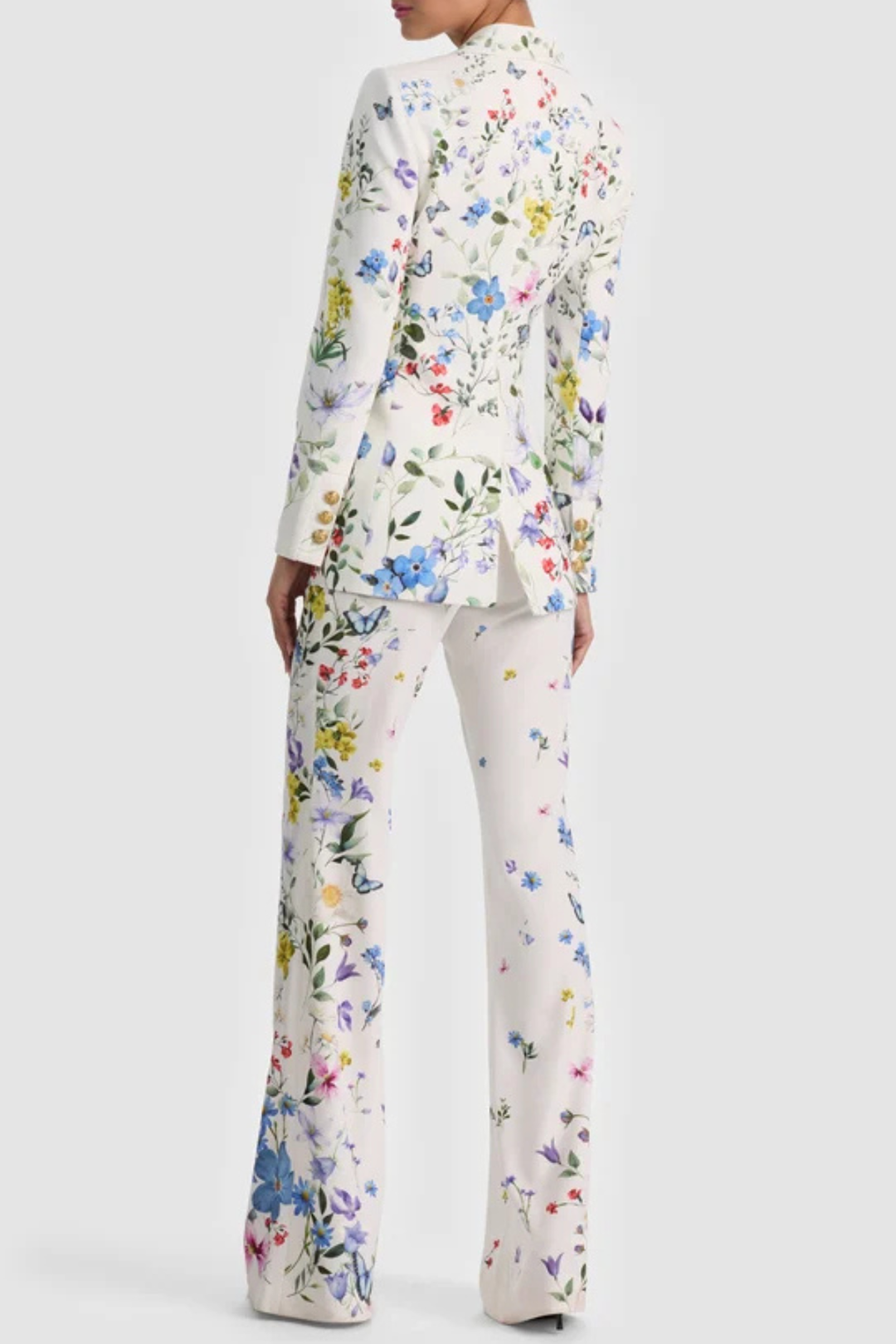 Noelya Floral Blazer & Trousers Set