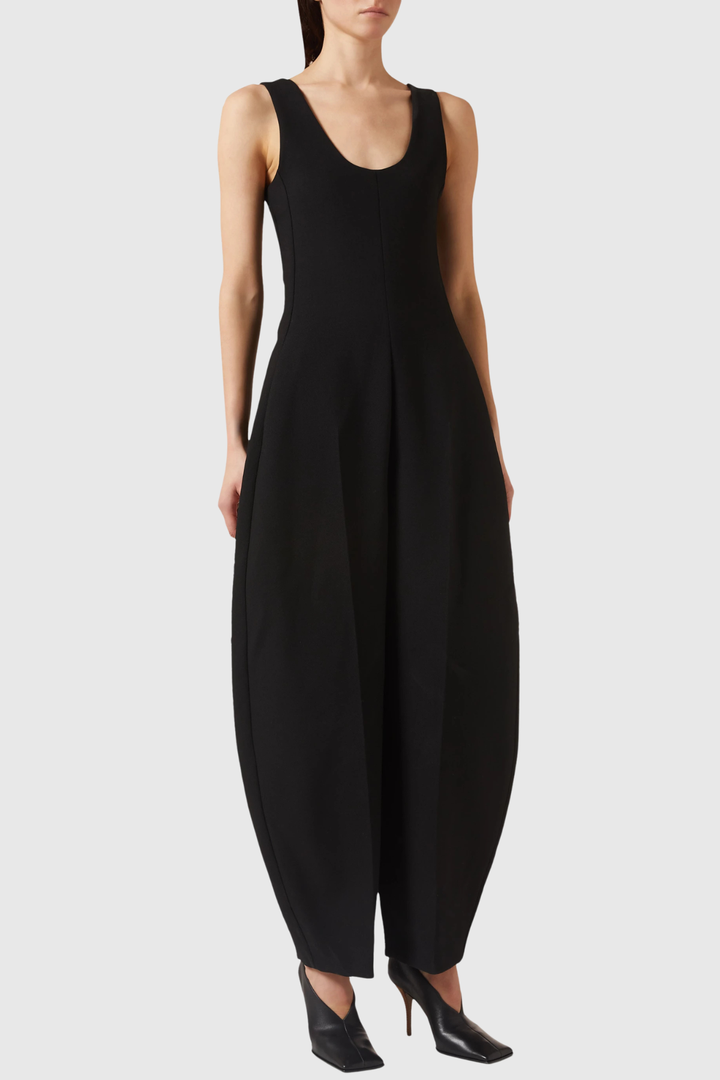 Oceane Denim Jumpsuit - Black