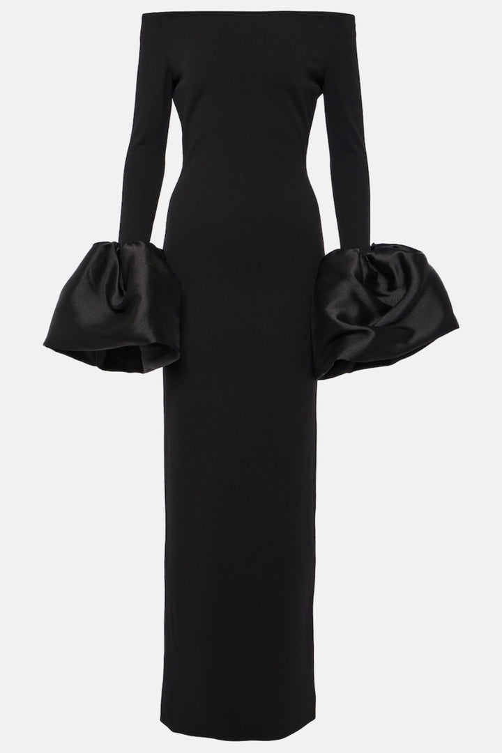 Olindan Off Shoulder Maxi Dress - Black