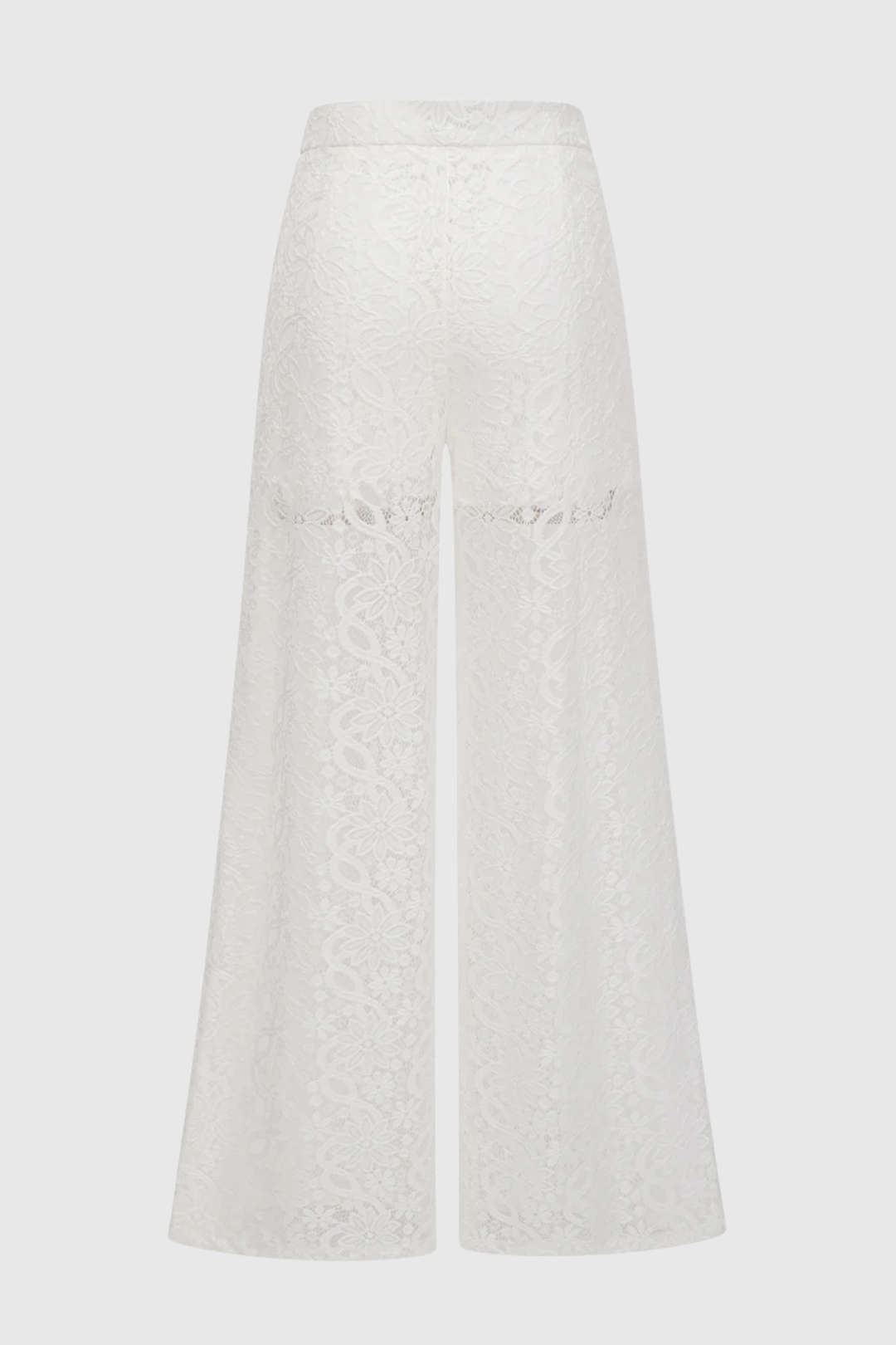 Orlaith Floral Lace Top & Pants Set - White