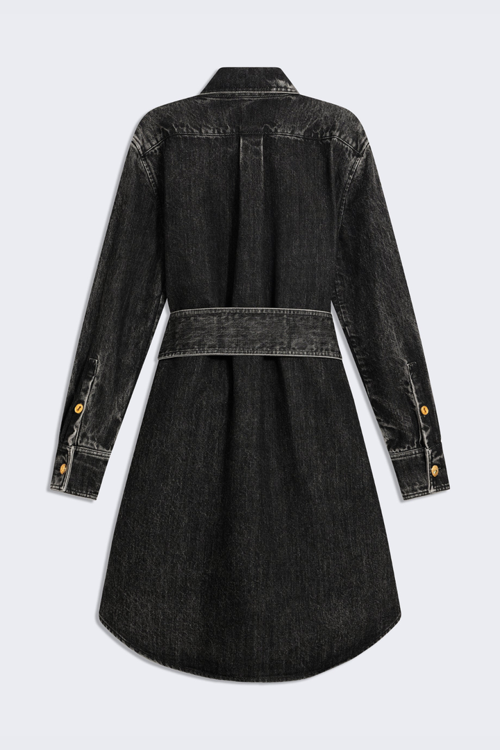 Potya Denim Midi Shirt Dress