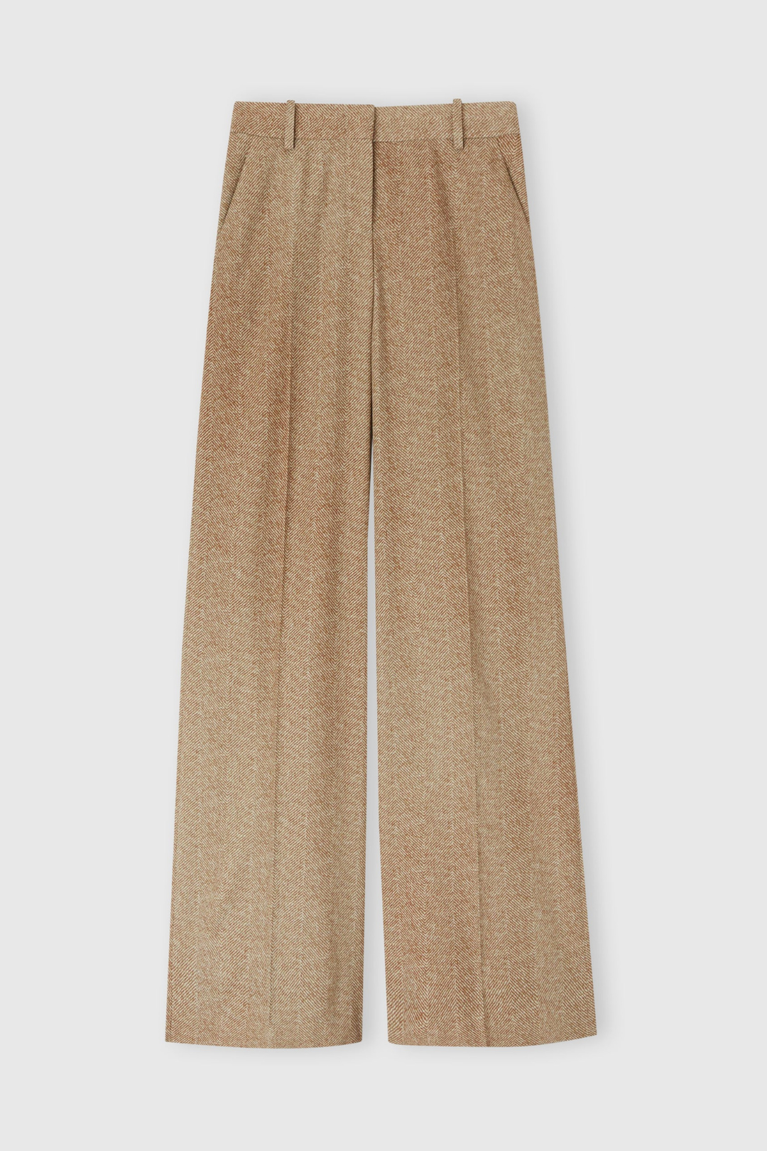 Raba Crystal Embellished Herringbone Shirt - Brown