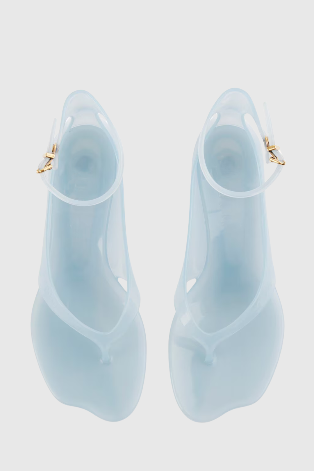 Raylon Jelly Thong Sandals - Blue