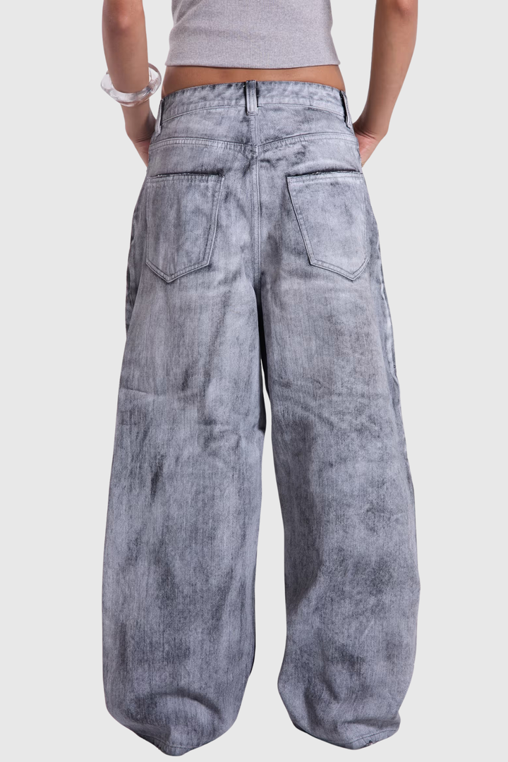 Samuea Print Baggy Jeans
