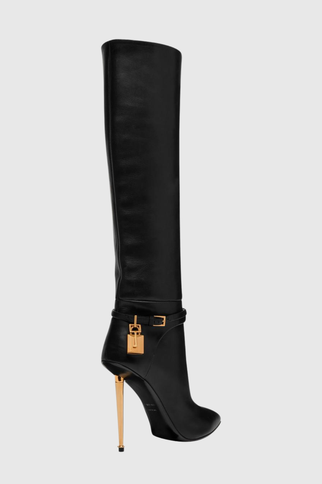 Trevoa Leather Padlock Boots