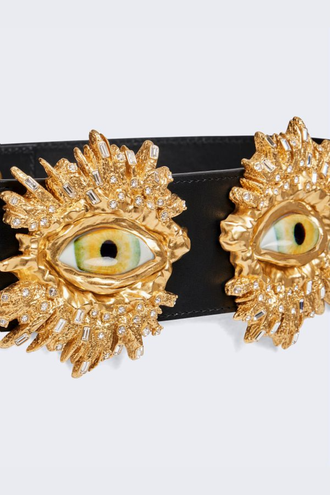 Ulises Eye Rhinestone Embellished Belt