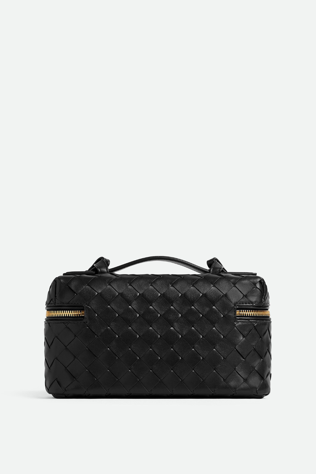 Yaritza Woven Clutch Bag - Black