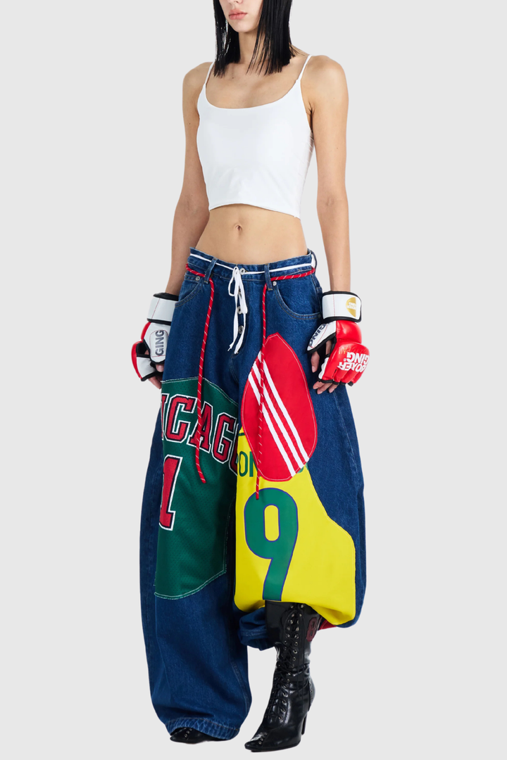 Zeynep Patchwork Jeans