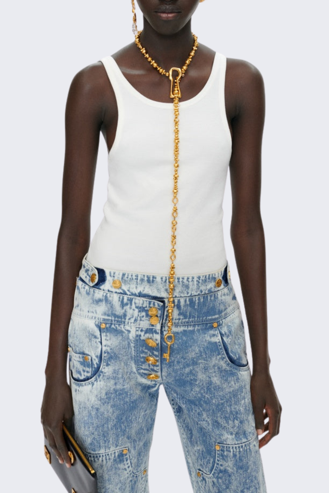 Zuma Key Gold Chain Belt