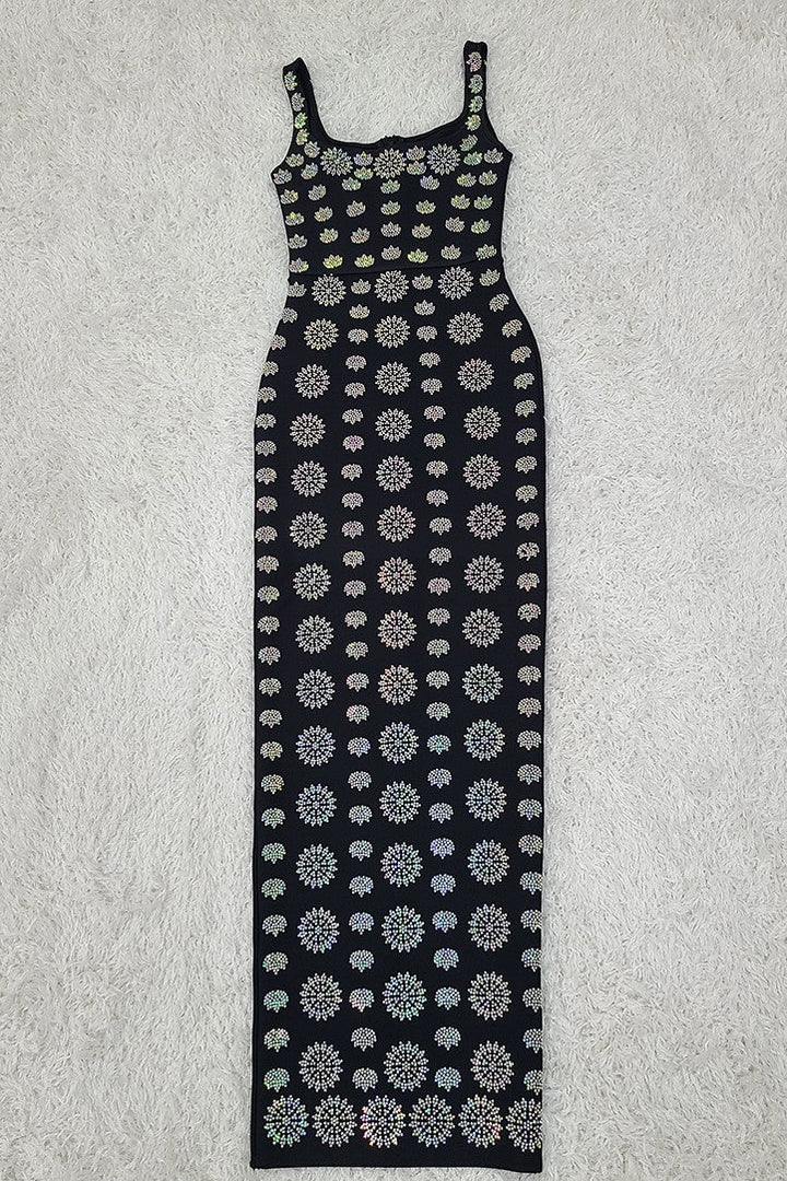 Isla Diamante Maxi Bandage Dress